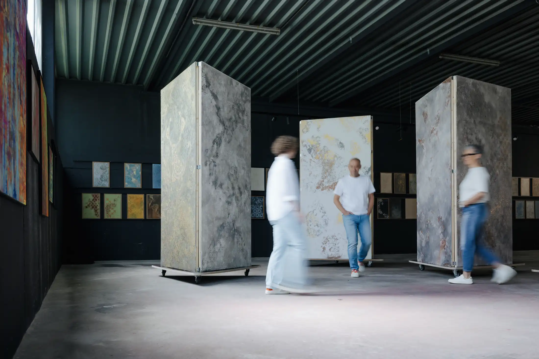 Familie Herbsthofer in der Wandgalerie