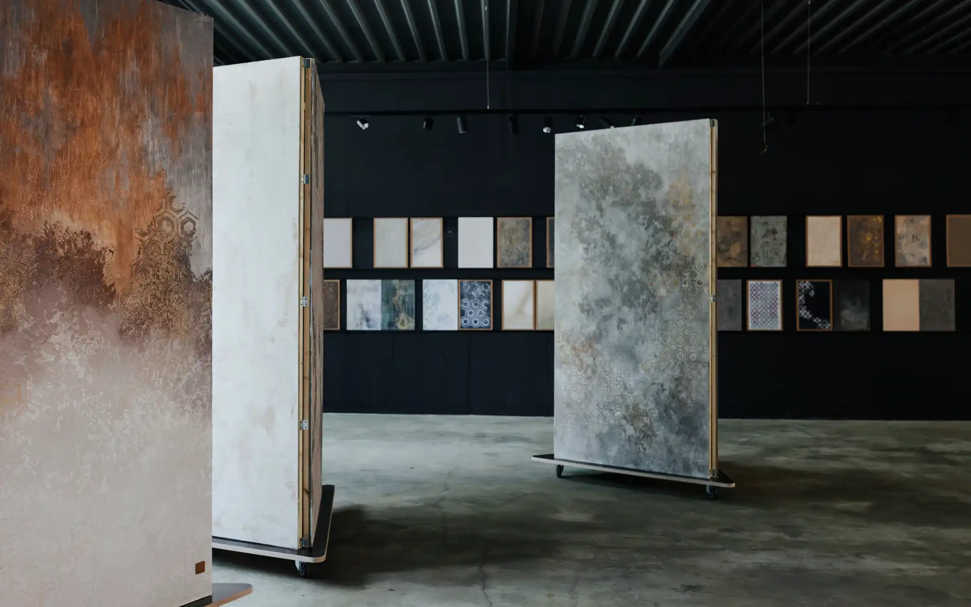 Einblick in die Wandgalerie von Herbsthofer