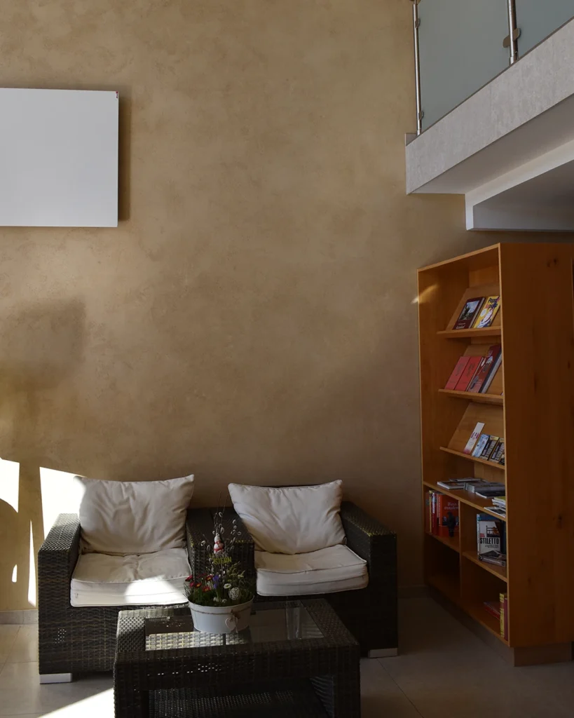 Empfangsbereich eines Hotels