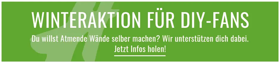 Winteraktion Atmende Wände selber machen